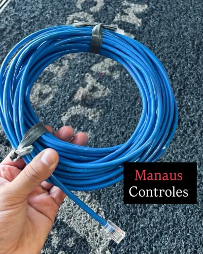 Cabo de Rede 15 Metros CAT5 - Até 1000 Mbps ( Promoção )