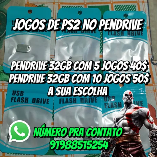 Jogos de PS2 em pacotes