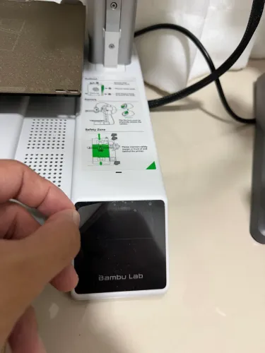 Impressora 3D A1 mini combo sem marcas de uso