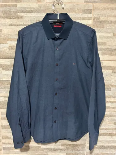 Camisa casual azul Aramis G