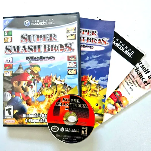 Super smash bros melee original Nintendo Game cube