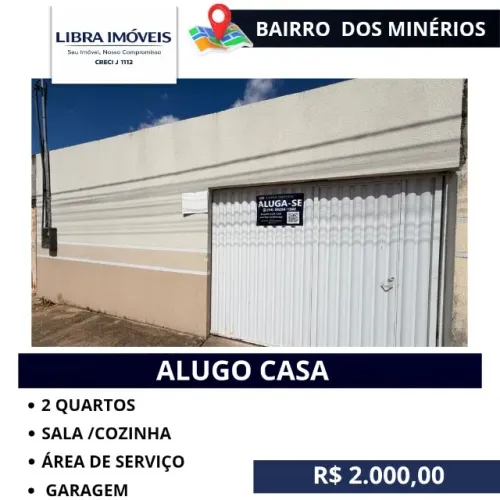IMOBILIÁRIA  LIBRA IMÓVEIS ALUGA CASA 