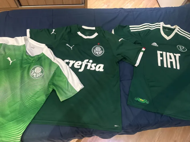 KIT 3 Camisas Palmeiras Originais