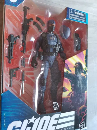 figura de ação Gi Joe Classiified Series Cobra Officer