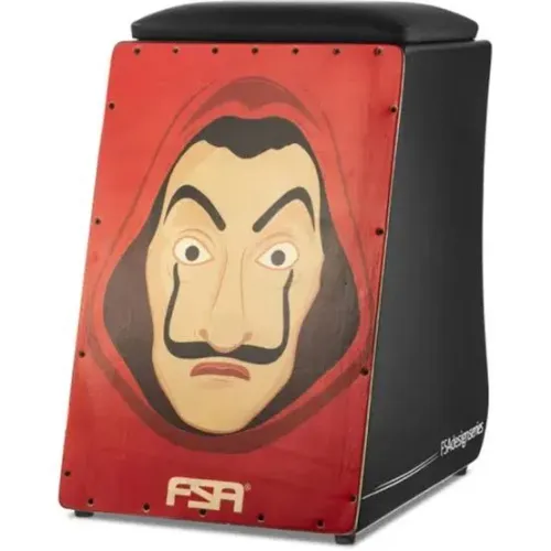 Cajon La casa de Papel
