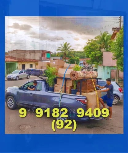 frete [ ] rj [ ] (92) 9- * [ ] cargas - e - viagens