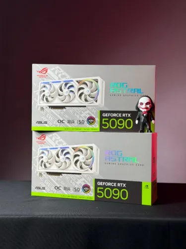 Placa de Vídeo ASUS ROG Astral RTX 5090 32GB GDDR7 White OC por R$ 25.999