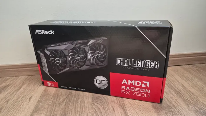 Placa de Vídeo Gpu Asrock Amd Radeon Rx 7600 Challenger Pro Oc 8gb Gddr6 