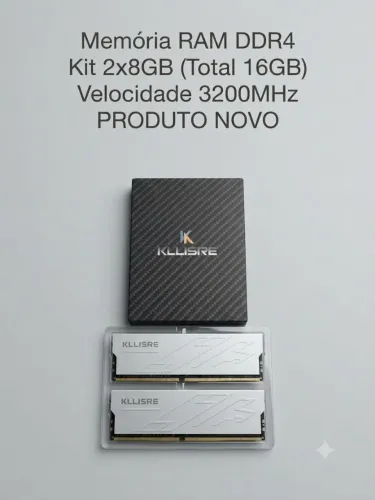 Memória ram 16gb ( 2x8 ) 3200MHz - Nova na caixa