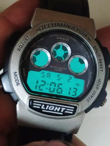CASIO W-728H ANOS 2000