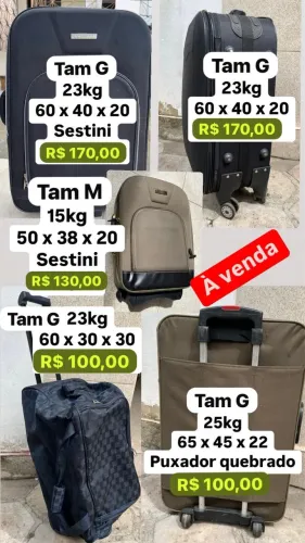 Mala grande e mala média 