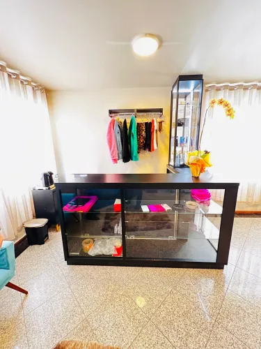Recepção moderna em mdf 