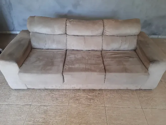 Sofá Retrátil 3 lugares