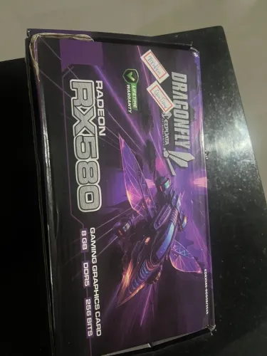 Placa de vídeo AMD Rx 580 8gb