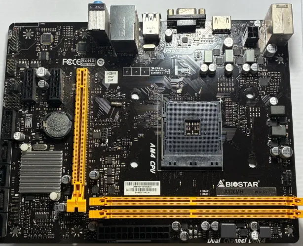 Placa-Mãe AMD A320MH Biostar ? Socket AM4 | DDR4