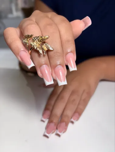 Alongamento de unha em gel