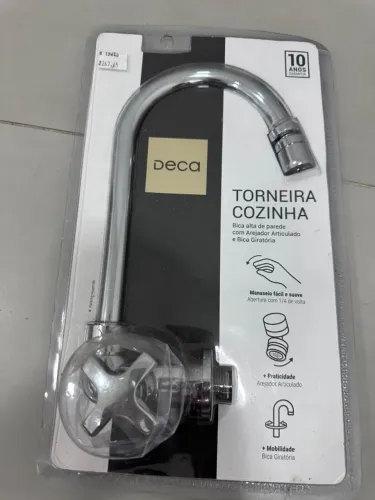 Torneira Deca Cozinha Parede Bica Móvel 1168.C34 - LIQUIDAÇÃO!