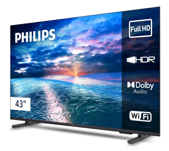 TV PHILIPS SÉRIE 6900 43 POLEGADAS FULL HD LED SMART TV - NOVA 