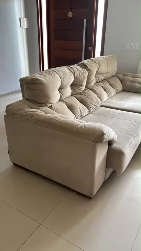 Sofá retrátil e reclinável - Bom estado