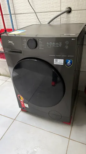 Máquina de Lavar Midea Lavar 11kg - Grafite - Excelente Estado