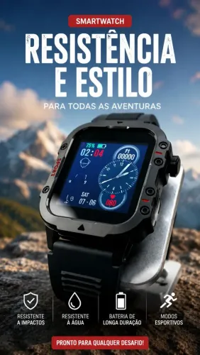 Smartwatch relógio inteligente