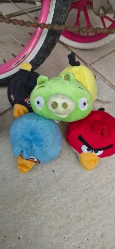 Mini pelucias Angry birds mc donalds