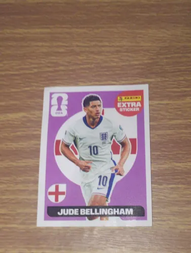Figurinha Extra Legend Jude Bellingham Roxa - Copa do Mundo 2026 Panini Original