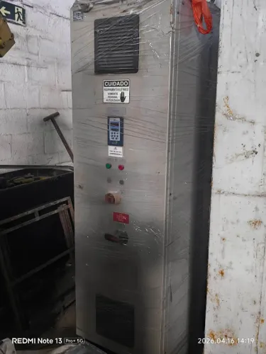Painel Elétrico Industrial Completo c/ Soft Starter WEG SSW06 205A - Funcionando