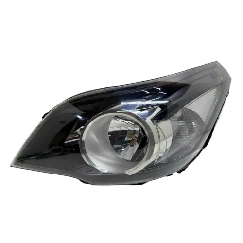 Farol Chevrolet Agile Montana 11/19 Mascara Negra Esquerdo