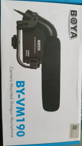 Microfone profissional BOYA BY-VM190