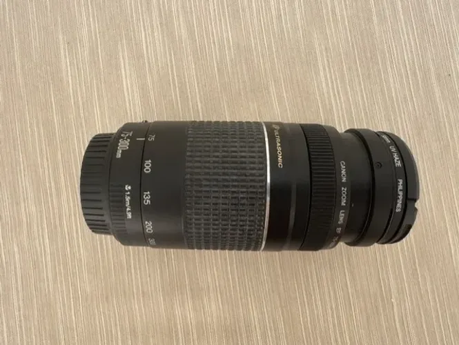 Lente Canon EF 75-300 mm
