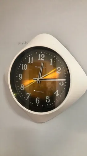 Relógio de parede vintage Braseiko Transistor original
