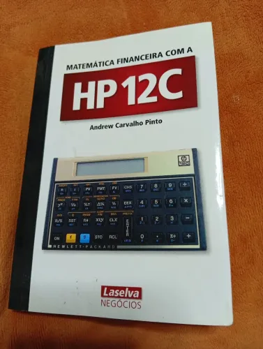 Vende-se manual da calculadora HP12C