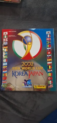 Album de figurinhas completo copa do mundo de 2002 - penta