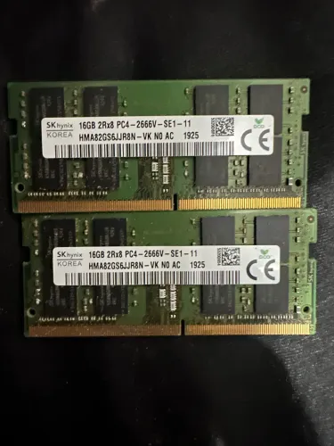Memória ddr4 16Gb Note