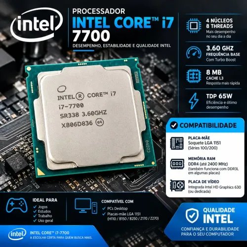 Lote de I7 7700 10 unidades