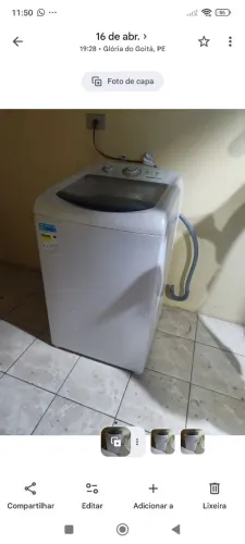 vendo máquina semi nova de valor 700