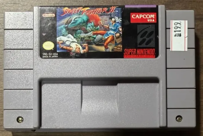 Street Fighter II Original SNES Super Nintendo 199