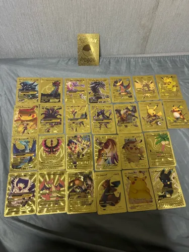 CARTAS RARAS POKÉMON GOLD - FAN