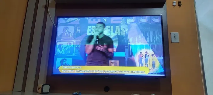 Smart Samsung 48" com defeito na imagem 