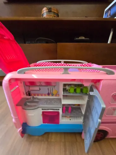 Trailer Motorhome Barbie - Completo e em Ótimo Estado