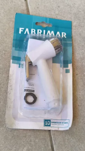 Pistola para Ducha Higiênica Fabrimar Acquajet Branca Original