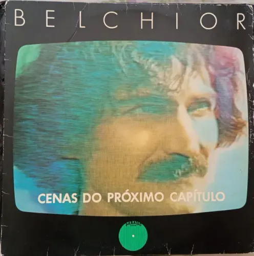 Apenas a Capa + Encarte do disco vinil Belchior - Cenas do próximo capitulo