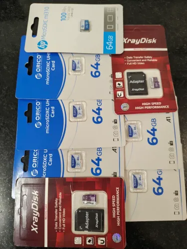 Cartão de Memória MicroSD 64GB Classe 10 - Novo Lacrado