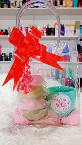 Panqueca de 170 ml com 4 sabonetes sortidos Natura