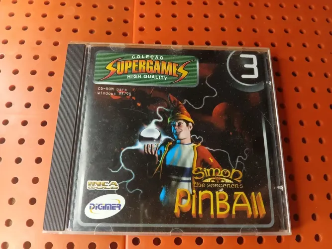 Jogo simon the sorcerer's pinball CD-rom Windows 95/98