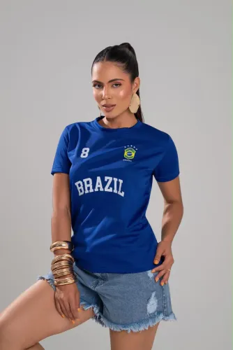 CAMISA BRASIL FEMINA