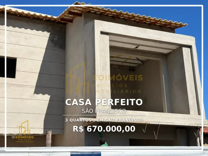 Casa com Quintal e Garagem em São Francisco Perfeita para Você!