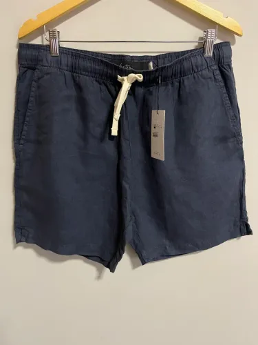 Short puro linho píer Foxton