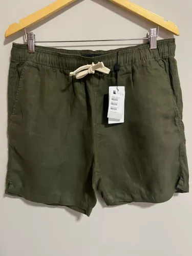 Short puro linho píer Foxton M e G